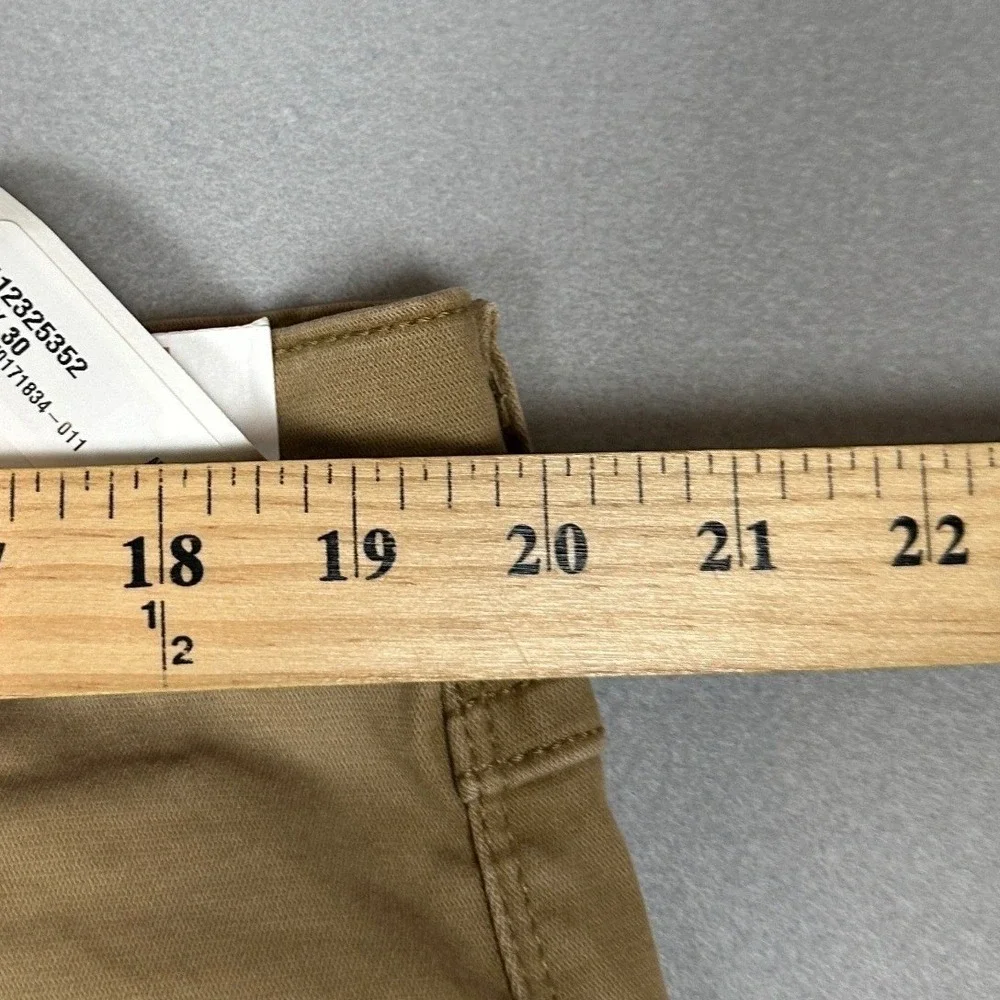 NEW Wrangler Five Star Premium Jeans Mens 40X30 Tan Slim Straight Stretch Denim